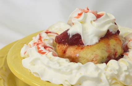 Strawberry Shortcake With Marshmallows Strawberry Shortcake With Marshmallows picture